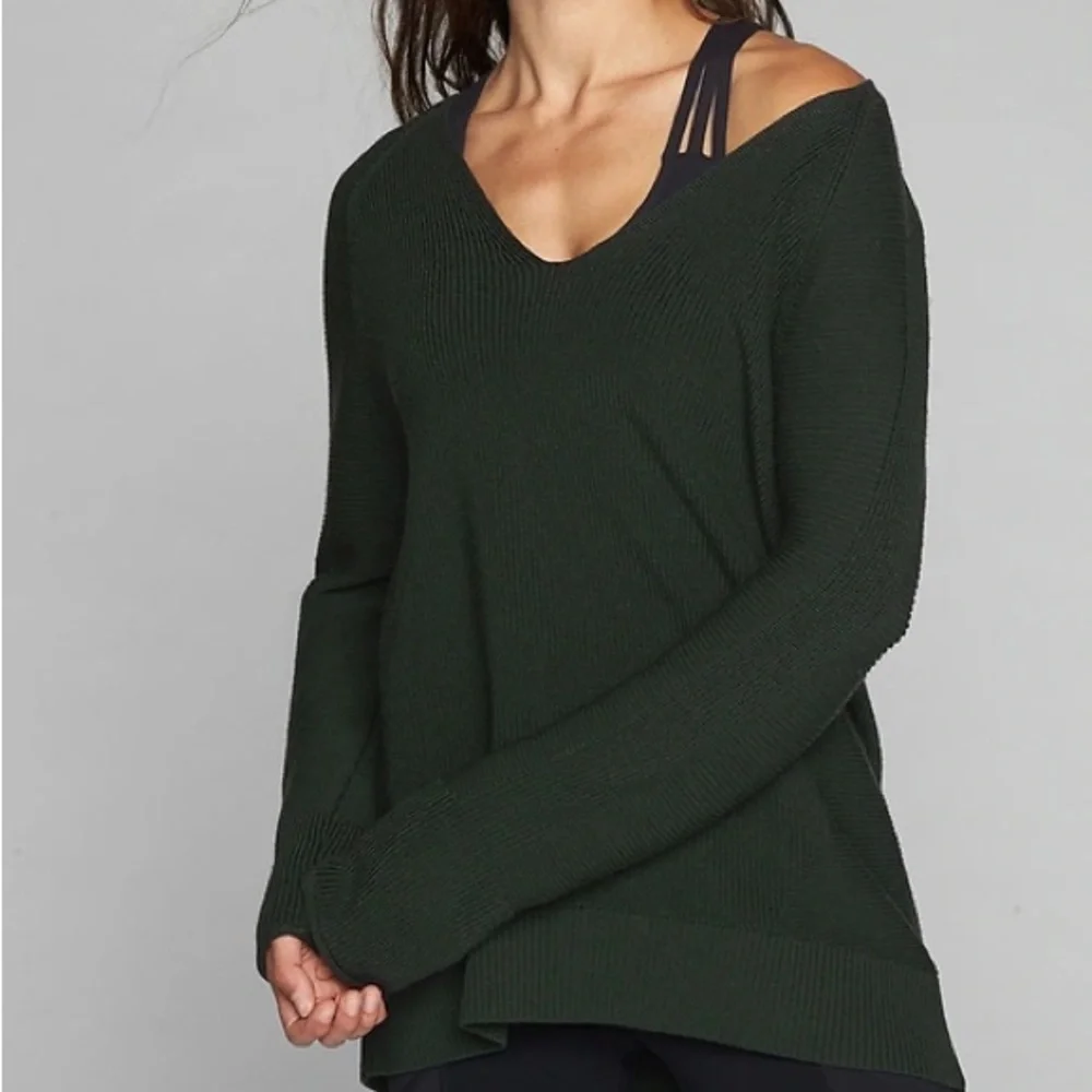 Athleta Hanover V-Neck Sweater